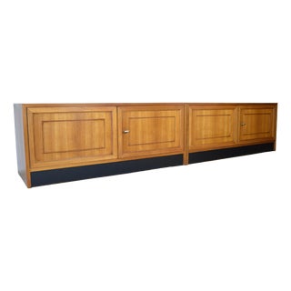 Vintage Sideboard Modular in Walnut, 1960s, Set of 2 For Sale