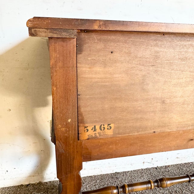 Vintage Jacobean Style Burl and Walnut Server/Sideboard For Sale - Image 10 of 12