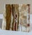 Large 7” Banded Calcite Stone Pyramid Display Object Feng Shui For Sale - Image 12 of 12