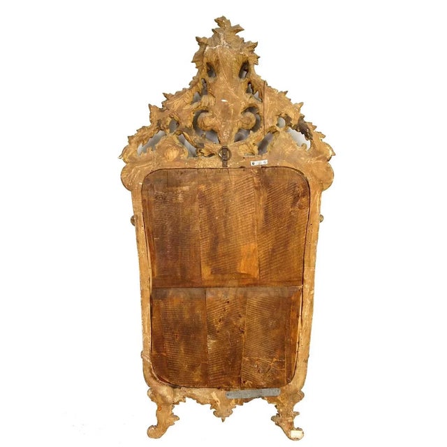 Silver Early Italian Baroque Silver Gilt Pier Mirrors - A Pair For Sale - Image 8 of 10