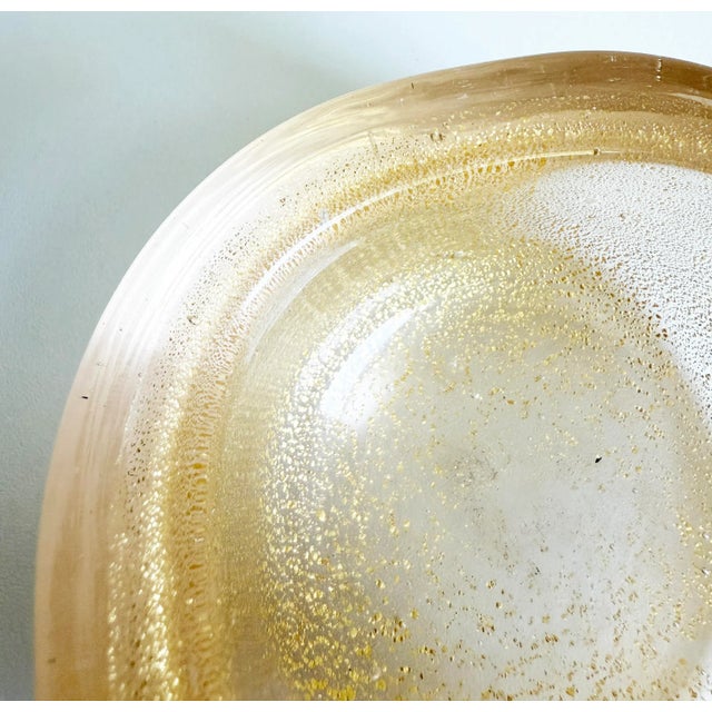 Elsa Peretti Gold Fleck Murano Glass Bowl For Sale - Image 10 of 10