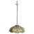 Arts & Crafts 1910s Duffner & Kimberly Attr Arts & Crafts Leaded Stained Glass Hanging Light For Sale - Image 3 of 11