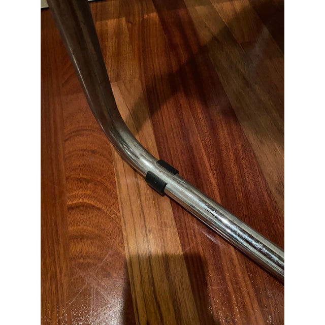 Mid Century Cesca Style Vintage Bar Stools - a Pair For Sale In Chicago - Image 6 of 7