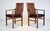 Lane Furniture 1970's Walnut Armchairs by Lane Furniture For Sale - Image 4 of 9