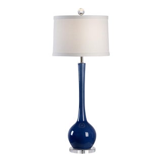 Chelsea House Matthews Lamp in Blue For Sale