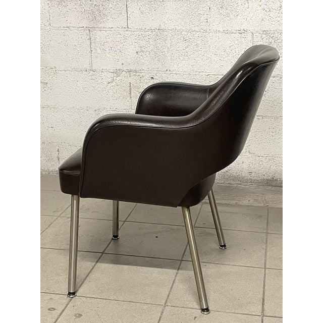 Set of Leatherette Lounge Chairs from Mobiltecnica Torino, 1970s For Sale - Image 13 of 18