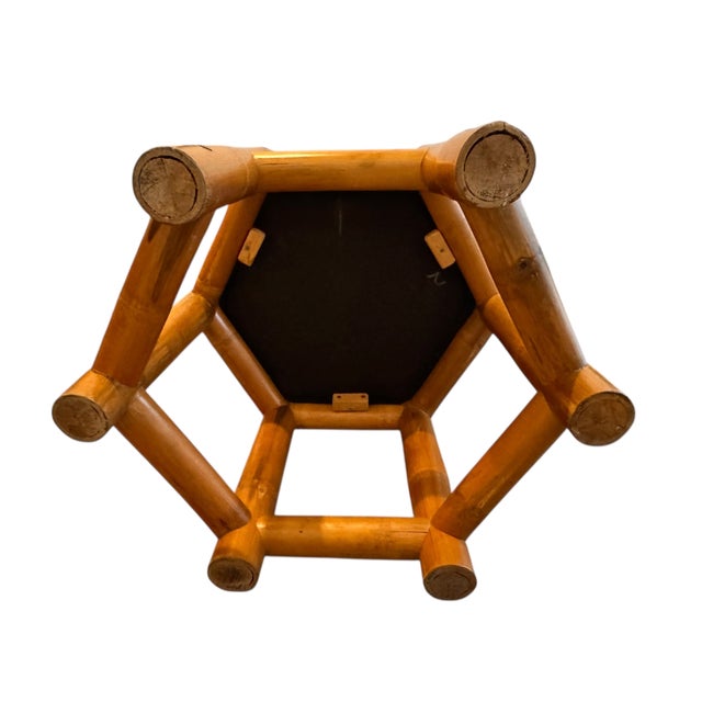 Mid Century Brutalist-Inspired Bamboo Armchair (Sold as Pairs) For Sale - Image 17 of 18