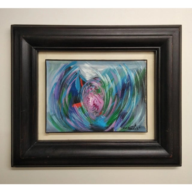 1990s Josep Coll Bardolet, Composition, 1990, Acrylic on Canvas For Sale - Image 5 of 6