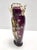 Vintage Bohemian Amethyst Blown Glass Vase with Salamander, 1890s For Sale - Image 5 of 12