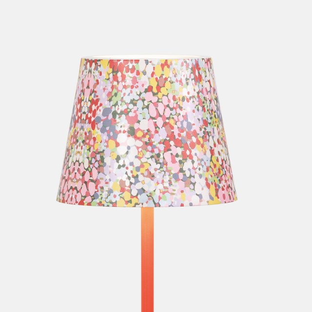 Elevate your Poldina lamp with our new collection of twelve vibrant graphic shades, curated by Federico de Majo. These...