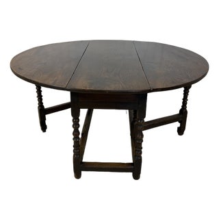 19th Century English Gateleg Table For Sale