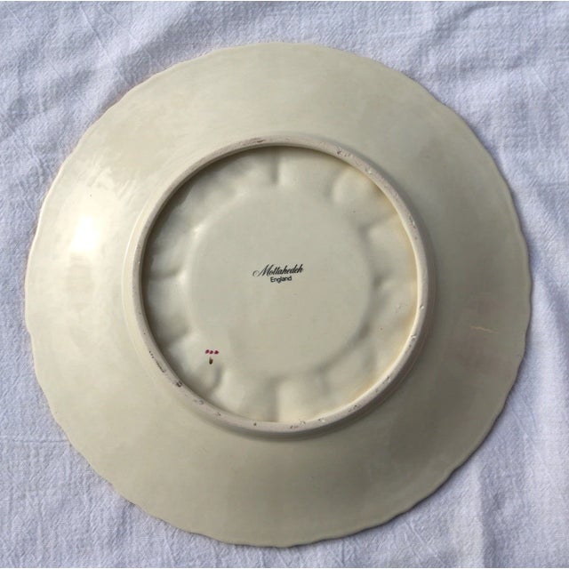 Mottahedeh Mid Century Mottahedeh Red Cabbage Tureen With Under Plate For Sale - Image 4 of 11