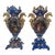 Pair of Mid 19th Century Old Paris Vases For Sale