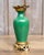 Antique 19th Century Qing Chinese Green Crackle Glaze Porcelain & Ormolu Vase For Sale - Image 3 of 18