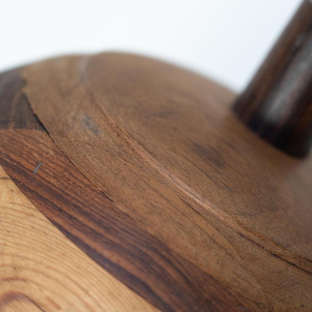 Sculpture Spinning Top in Wood, 1990s For Sale - Image 15 of 17