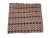 This vintage Kuba Kasai Velvet Boutallah raffia textile from Zaire, Africa, showcases a geometric pattern handcrafted from...