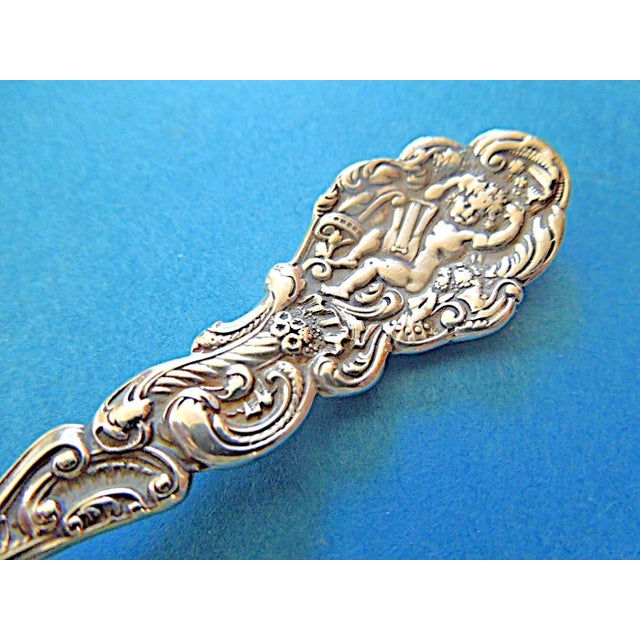 Gorham Sterling Silver Teaspoon “Versailles” Pattern Here is a Gorham sterling silver teaspoon in the most exquisite...