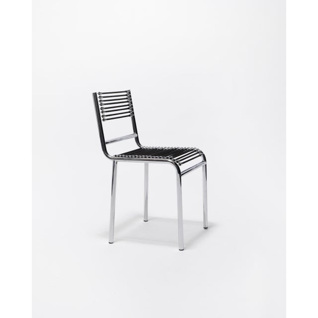 No. 212 Sandows Chairs by René Herbst for Herbst Studio, France, 1927, Set of 4 For Sale - Image 3 of 5