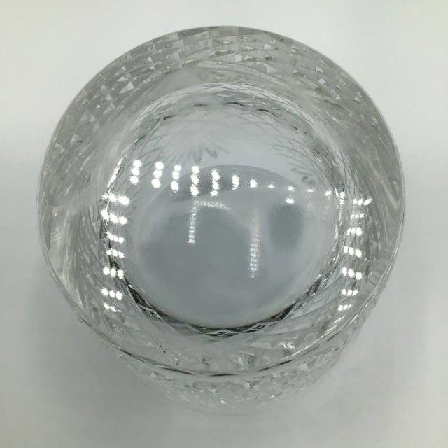 Transparent Hawkes Old Fashioned Glasses Strawberry Diamond and Fan Cut Crystal -Set of 2 For Sale - Image 8 of 12
