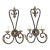 Vintage Wrought Iron Light Sconce - A Pair For Sale