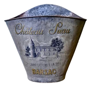 French Vineyard Grape Hod from Chateau Suau, Barsac, 19th Century