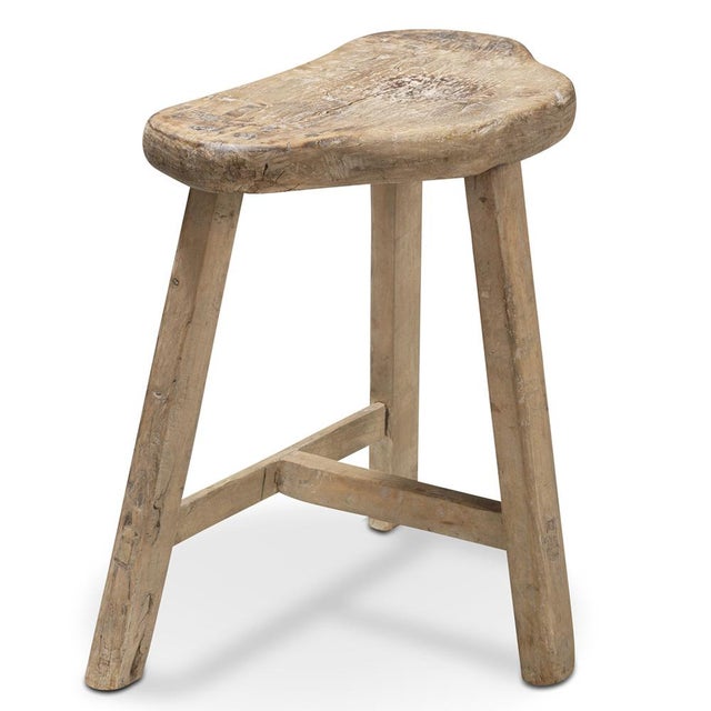 Antique Chinese Cloud Stool, 1800s For Sale - Image 3 of 5