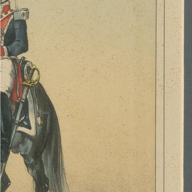 José Villegas, Royal Bodyguards, 1861, Lithograph For Sale - Image 9 of 12