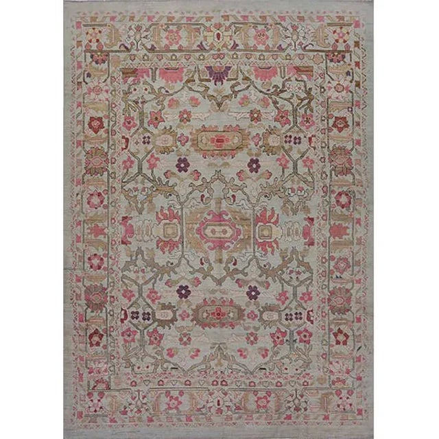 Handwoven Persian Sultanabad Area Rug 11’10” X 16’8″ For Sale - Image 13 of 13