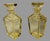 Vintage Retro Art Deco 10" Yellow Glass Decanter Bottles - a Pair For Sale - Image 9 of 12