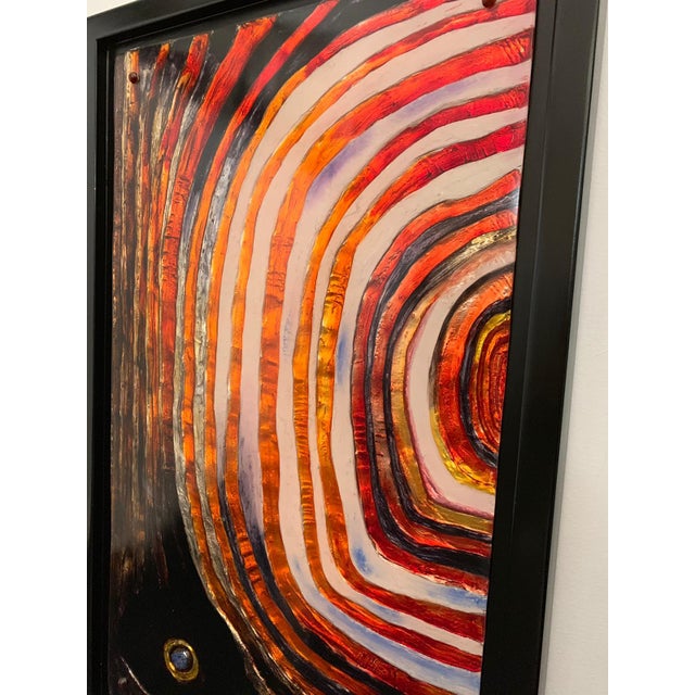 Vintage Resin Panels, 1970s, Set of 2 For Sale - Image 10 of 18