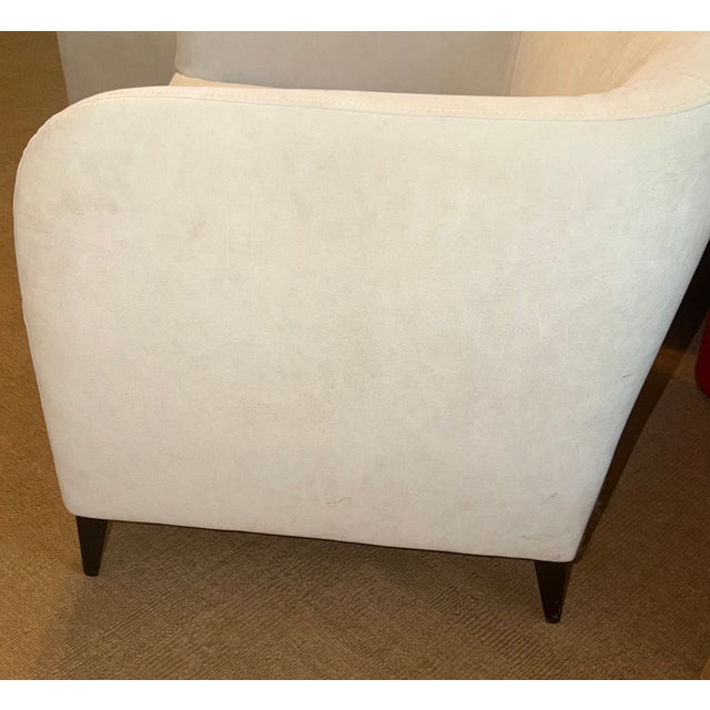 Textile Ligne Roset Arm Chairs Set of Two For Sale - Image 7 of 15