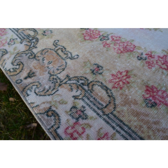 Hand Knotted Wool Turkish Sparta Rug 3'9" X 6'11" For Sale - Image 9 of 12