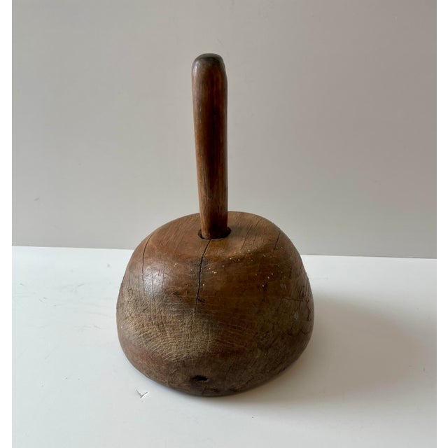 Mid 19th Century 1800’’s Hardwood Sculptors Mallet For Sale - Image 5 of 10