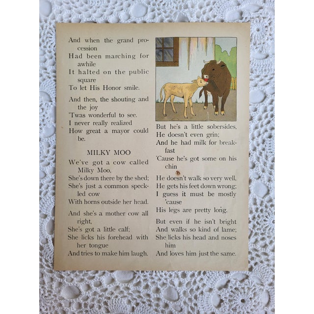 A beautiful children's print taken from a vintage book. 'Stanley's Run Away Again to McIntosh's Barn' is illustrated by...