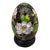 Vintage Cloisonne Egg and Wood Stand For Sale