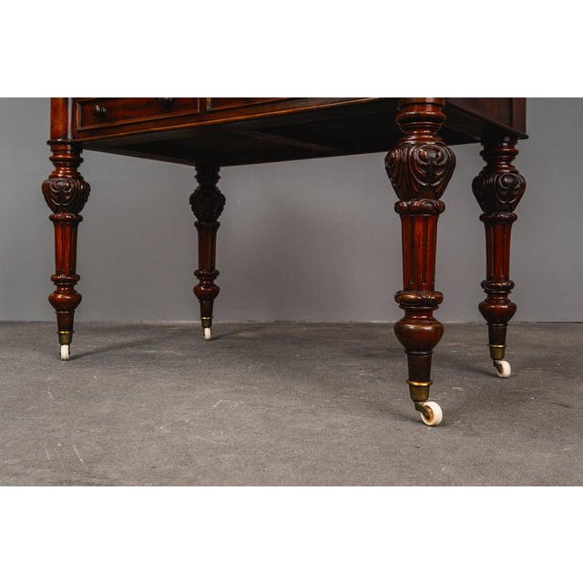 English-Style Desk in Mahogany, 1900s For Sale - Image 18 of 18