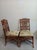 Vintage Dining Chair Chippendale Tommy Bahama Style Bamboo Rattan Set of Two For Sale In Naples, FL - Image 6 of 8