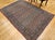Vintage Persian Qum Area Rug, Hand-Knotted Wool, Allover Paisley Pattern, 5x8, Camel & Red For Sale In Chicago - Image 6 of 14
