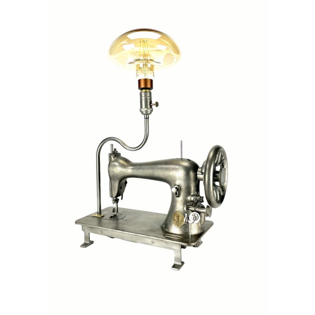 Sewing Machine Lamp from Singer, 1904 For Sale - Image 3 of 10
