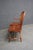 Brown L. Hitchcock Cherry Windsor Settee Bench With Spindle Back For Sale - Image 8 of 10
