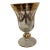 Early 20th Century Medici Gold Arte Italica Water Goblet For Sale