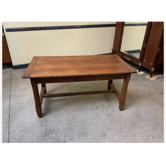 Antique Cherrywood Monastery Table, 1890s For Sale - Image 14 of 14