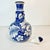 Ceramic Vintage Italian Ceramic Hand-Painted Blue and White Decorative Decanter. For Sale - Image 7 of 7