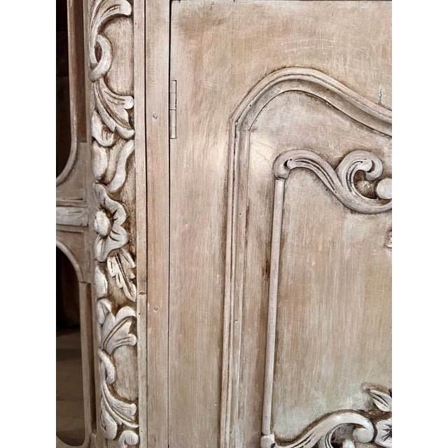 Antique White 19th-Century Style French Buffet For Sale - Image 8 of 9