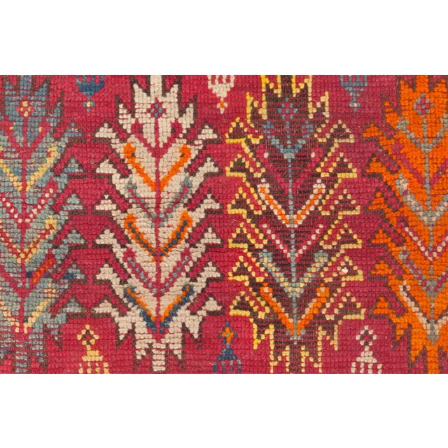 Doris Leslie Blau Vibrant Vintage Moroccan Rug For Sale - Image 4 of 9