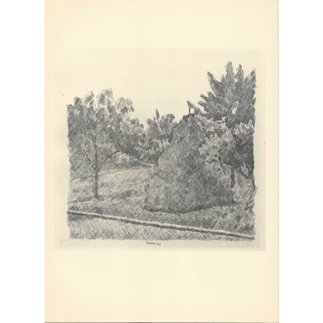 Giorgio Morandi, Haystack in Grizzana, 1929-1957, Lithograph For Sale