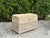 English Vintage Palm Beach Wicker Basket Blanket Chest / Storage Trunk For Sale - Image 3 of 13