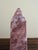 Red Neoclassical Solid Marble Red and Brown Obelisk For Sale - Image 8 of 9