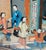 Chinese Chinese Export, Antique Reverse Painting on Glass Qing Dynasty For Sale - Image 3 of 8