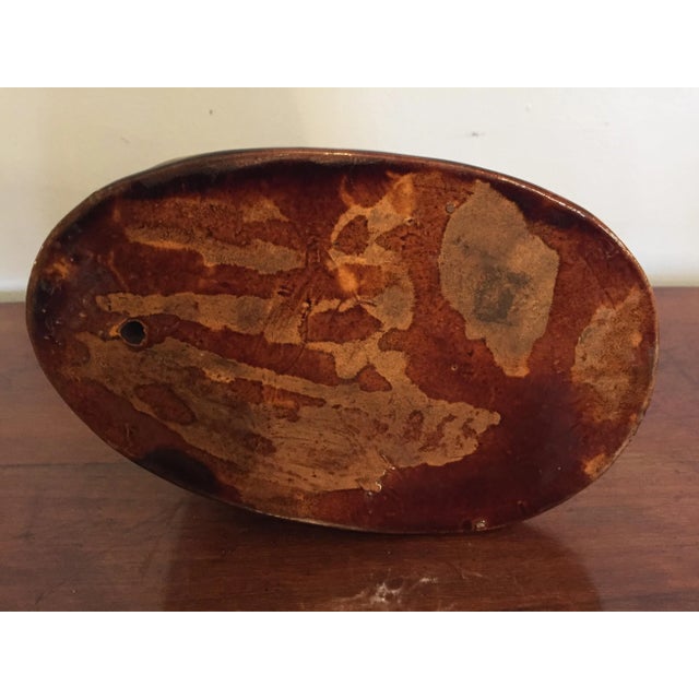 Ceramic English Treacleware Cat Figure For Sale - Image 7 of 10